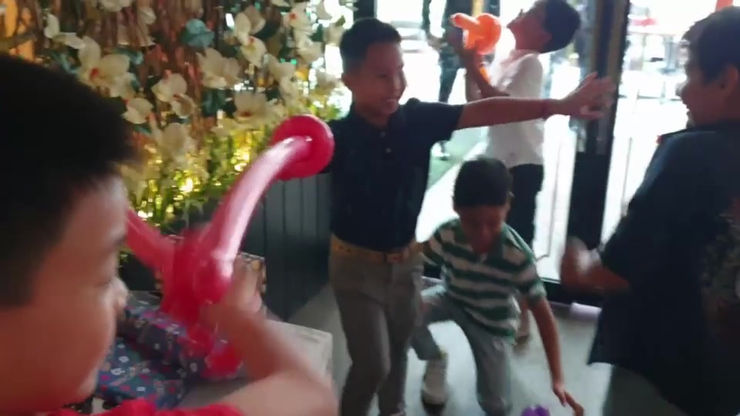 An awesome Birthday party!
